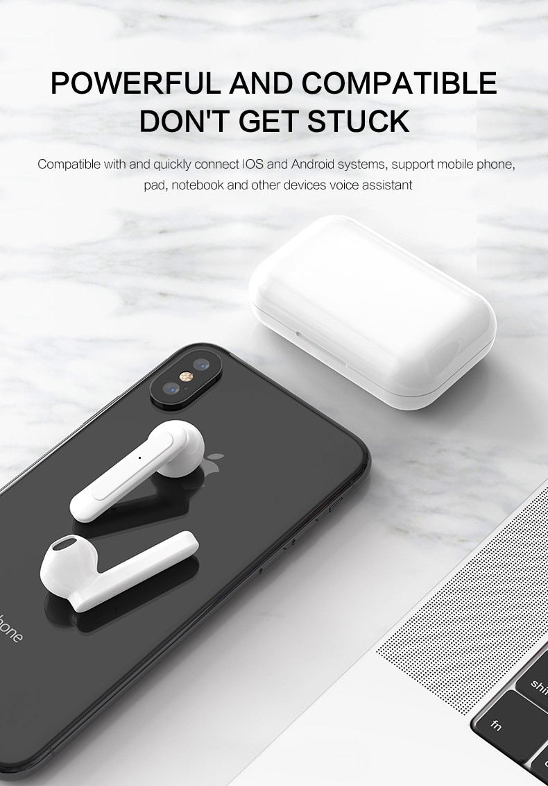 Noise Cancelling V4.1 EDR Wireless Bluetooth Earphone TWS Headset In Ear