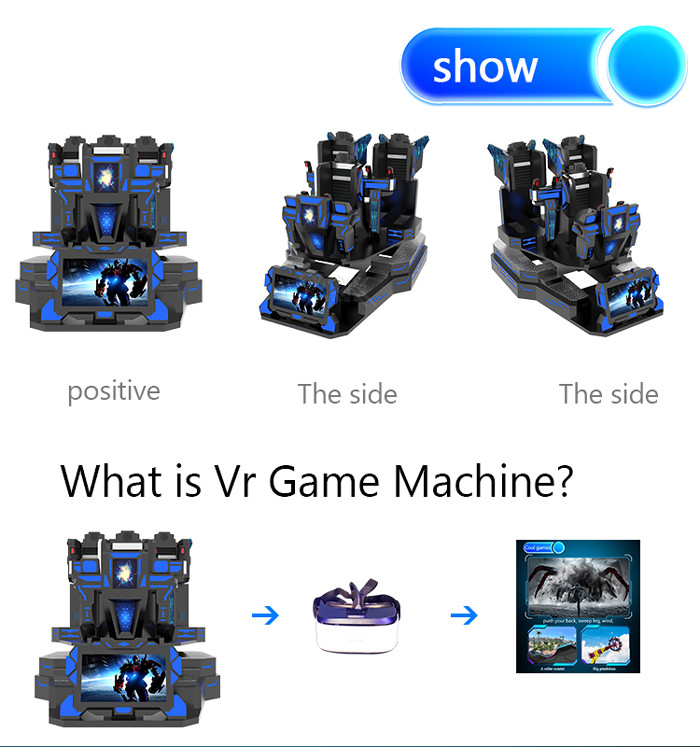 CE Virtual Reality Cinema Three Players Standing Vr Shooting Games