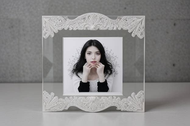 OEM Customised Acrylic Photo Frame , Acrylic Box Picture Frames Scratch Resistant