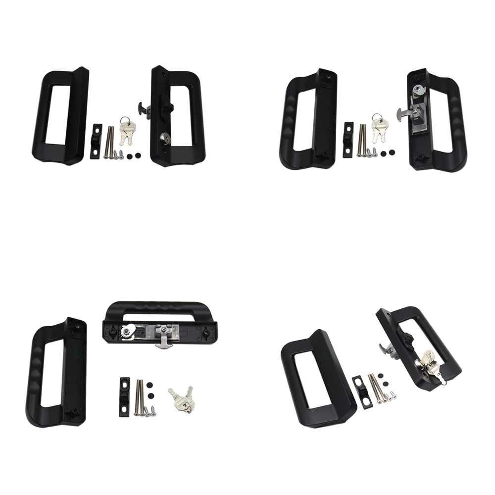 Aluminum 168mm sliding Door Window Double Sided Handles With key Lock