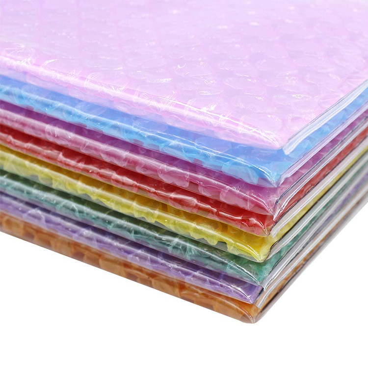 PVC Bubble Film Air Cushion k Packaging Bag Cosmetic Storage