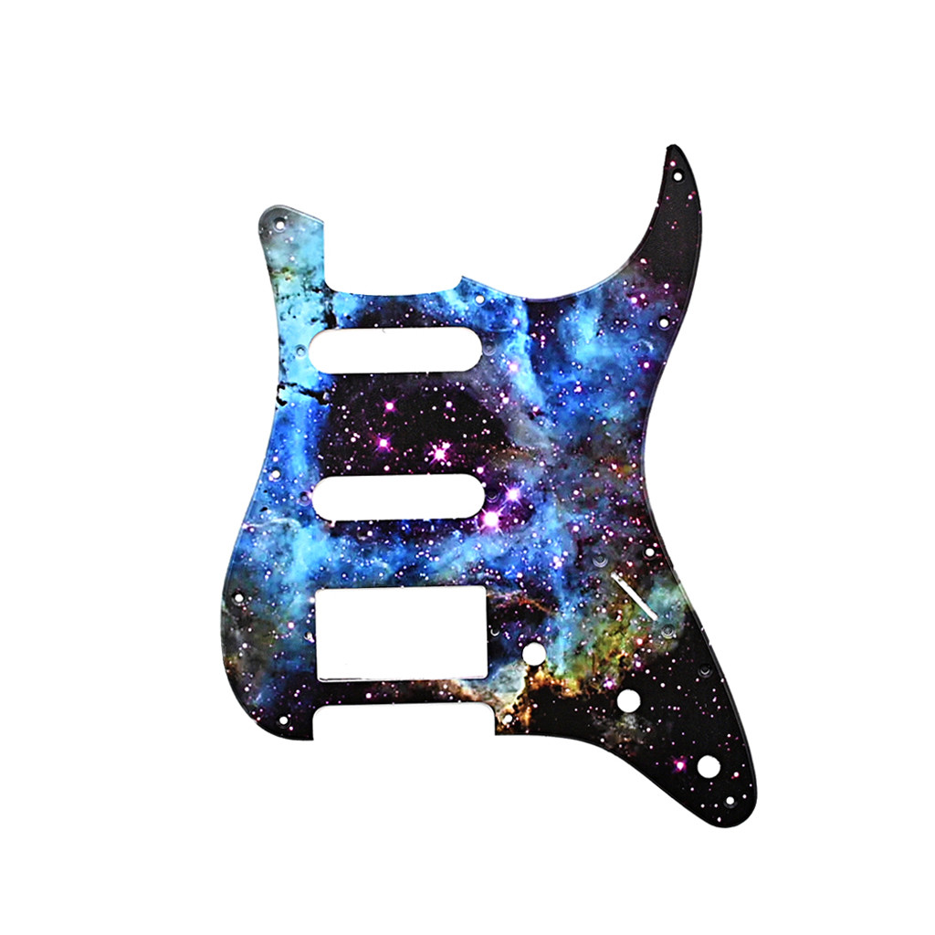 Multicolor Electric Guitar Pickguard 3 Ply 11 Holes Scratch Plate For Standard FD ST Guitar Accessories