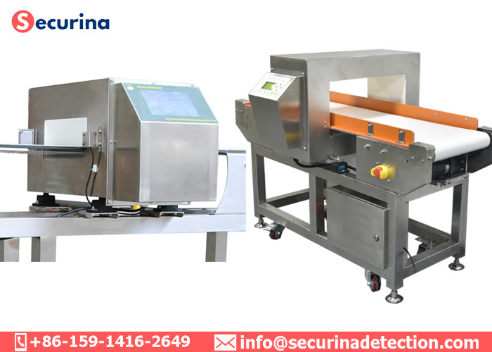 High Accuracy Industrial Metal Detector Conveyor Auto Model For Foods Inspection