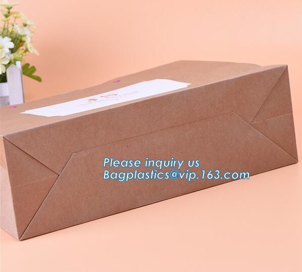Luxury paper bags with handles Different Sizes,250gsm art paper shopping carrier bag custom printing with handle rope