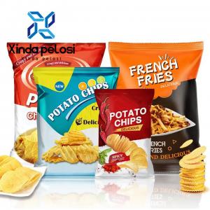  9 Colors Laminated  Flexible Packaging Roll Printed Plastic Bags For Food Packaging Manufactures