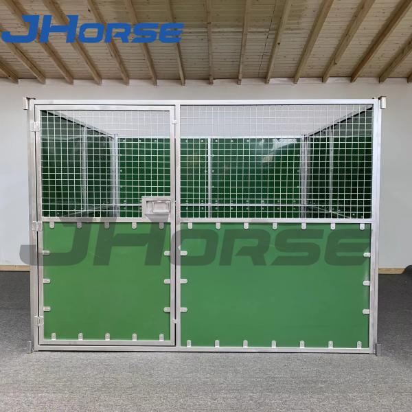 Customized European Horse Stalls Featuring Welded Panels In Portable Horse