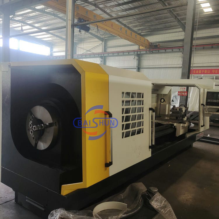Heavy Duty Double Chuck Oil Country Metal Turning Works CNC Pipe Threading Lathe