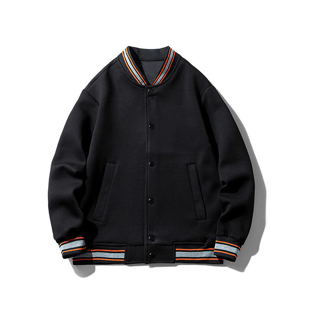 American Retro Baseball Jacket Male Street Hip Hop Loose Original Style Couples Jacket
