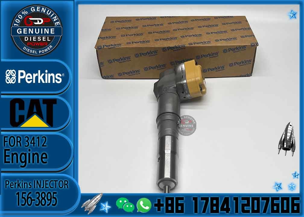 1563895 1697408 Engine Parts Fuel Injector 156-3895 169-7408 171-9704 For CAT Caterpillar 3412 1719704 engine