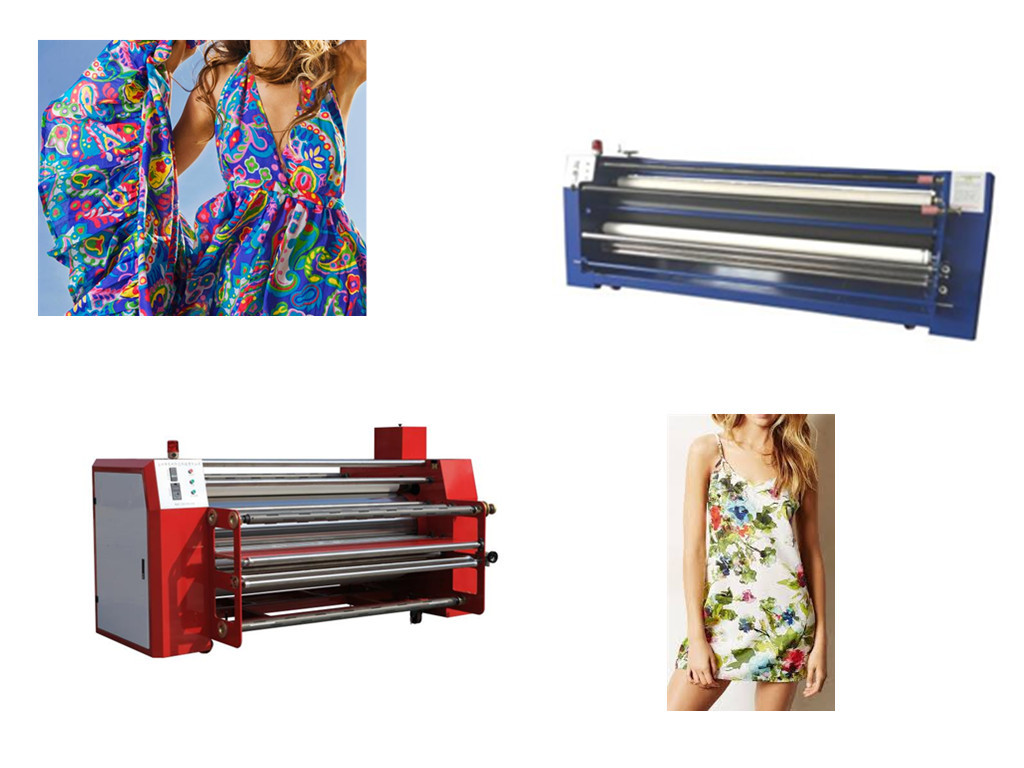 Industrial Textile Calender Machine Rotary Heat Press Printing Machine CE