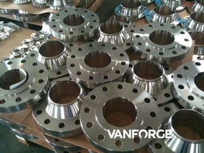 SS Machined Forged Steel Flange , Stainless Steel Welding Neck Flange For