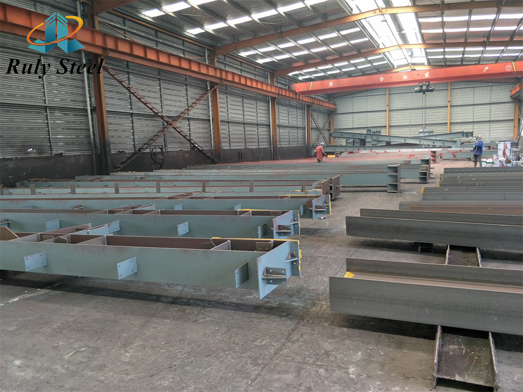 Prefabricated Workshop Steel Structure Economical Large Span High Wind Resistance