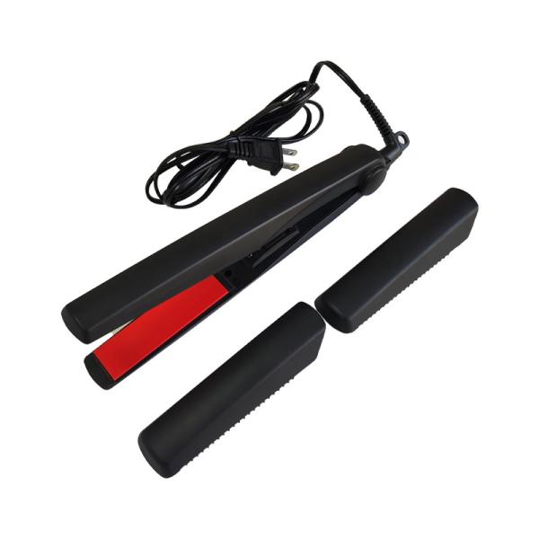 Steam Hair Straightening Iron - Steam Infusion Technology, 1.25 Inch Titanium