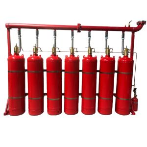  Electrical Manual Automatic Fire Suppression System 5.6MPa Red FM200 Manufactures