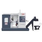 4 Axis Dual Spindle Dual Turret Lathe Accurate 380V With Turning Center