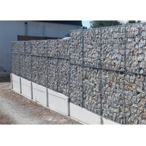  Flood Control Bastion Barrier Metal Gabion Baskets 2&quot; × 2&quot; / 3&quot; × 3&quot; / 4&quot; × 4&quot; Manufactures