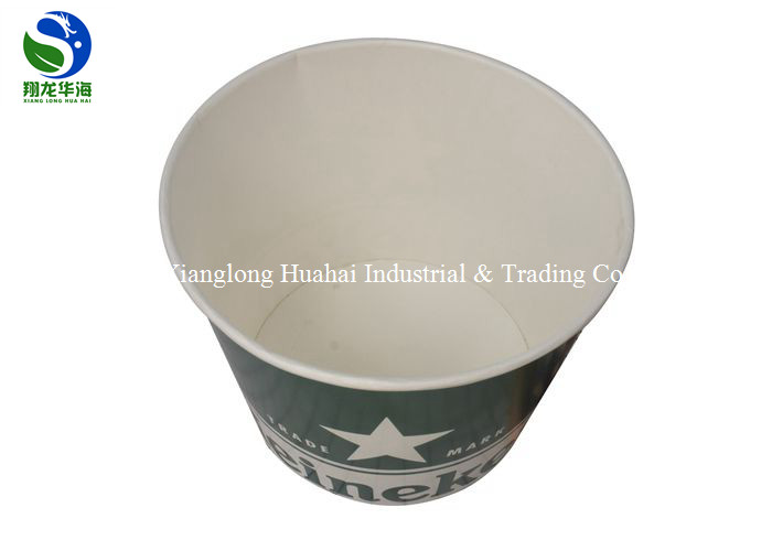 Wholesale Disposable Greaseproof Popcorn Bucket Cinema Party Customized Square Snack Chips Chicken Food Packaging Paper