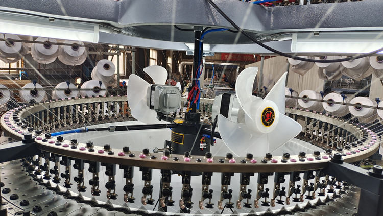 Large Diameter Circular Knit Machine Single Jersey Open Width 38 Inch