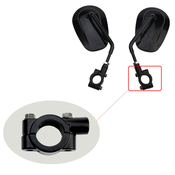 20mm Mount Brackets Clamps Mirror bike rear view mirror mount Handlebar Adaptor Universal version motorcycle rearview