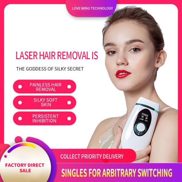 IPL laser Hair Removal Instrument Painless gentle and Safe Convenient Household