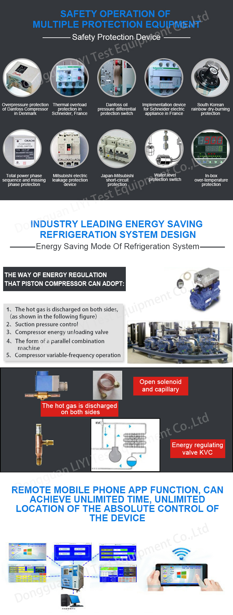 High Efficiently 3 Test Chambers Climatic Thermal Shock Environmental Chamber
