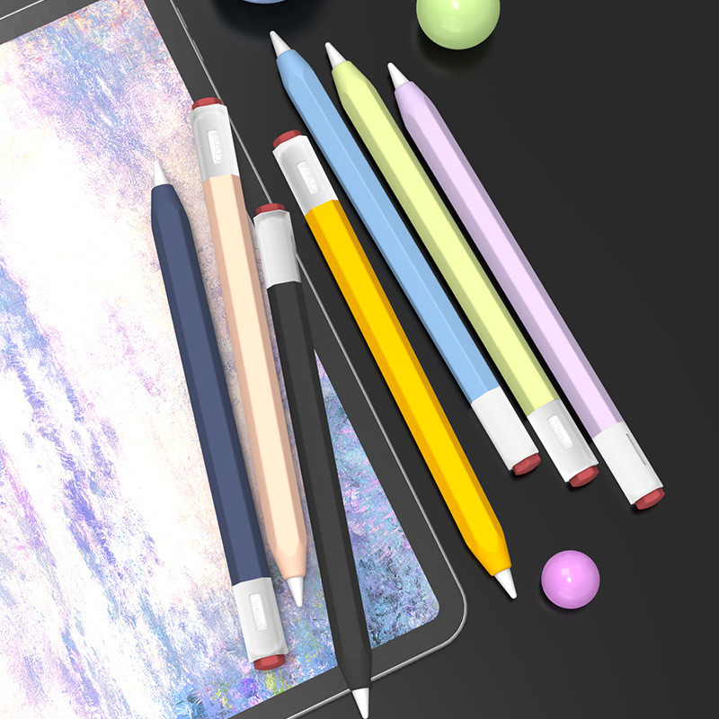 16*1cm Platinum Silicone Protective Case for Apple Pencil 2nd Generation Silicone Case