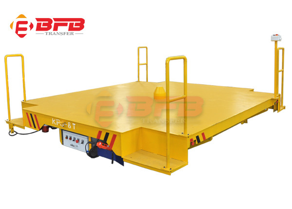 Free Walking Motorized Mold Car Transfer 20 Ton Mould On Rails Cable Power Supply