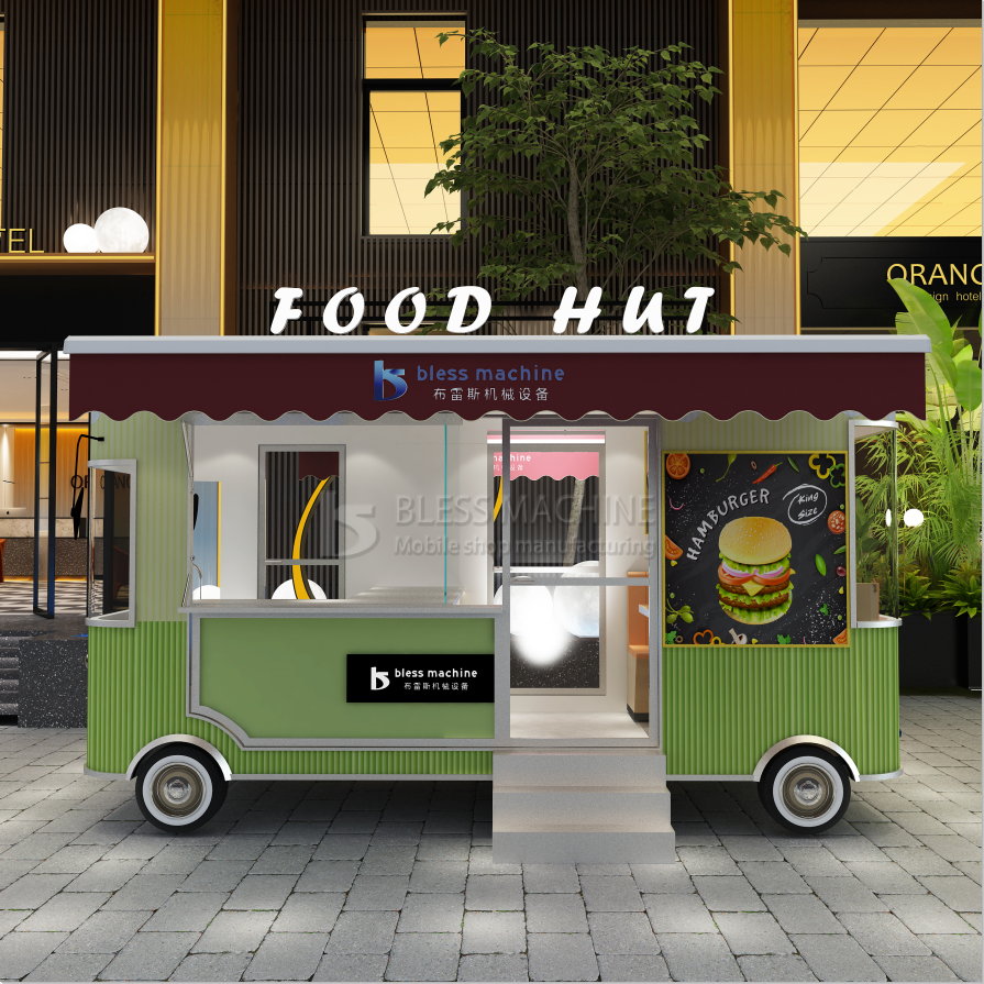 Powerful Multipurpose Mobile Electric Tricycle for Fast Food and Drinks Outlet 2022