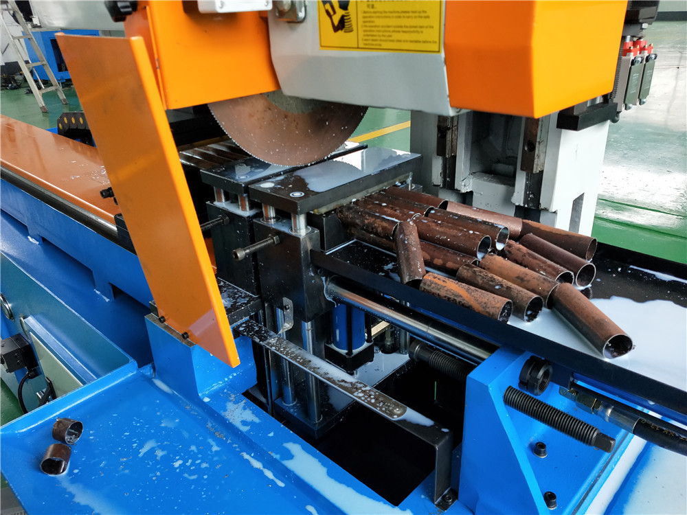 Angle 45 Pneumatic Pipe Bending Machine 1000mm Circular Copper Tube Cutting Machine 1.0kw