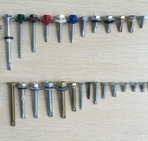 Galvanised Hex Washer Head Self Drilling Screws M3-M6.3 for Industrial Applications