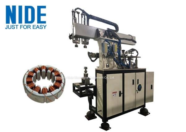 Three Needle Induction Motor Winding Machine Servo Motor Bldc Stator Coil