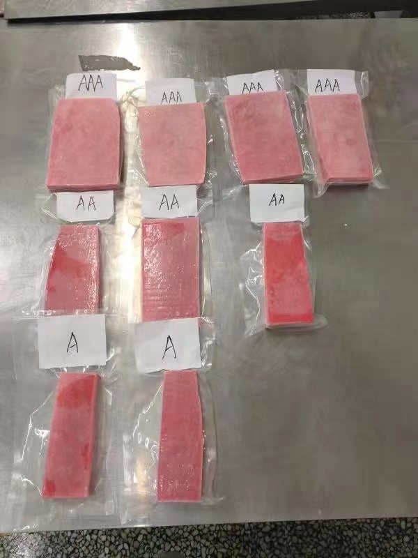 Shandong Frozen Yellowfin Tuna Loin 0.4/0.6/0.8kg Sashimi Grade Maguro for Address