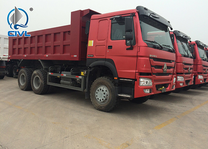6X4 HOWO New Dump Truck Engine 336hp/371hp ZZ3257N3847 Wheelbase 3800mm