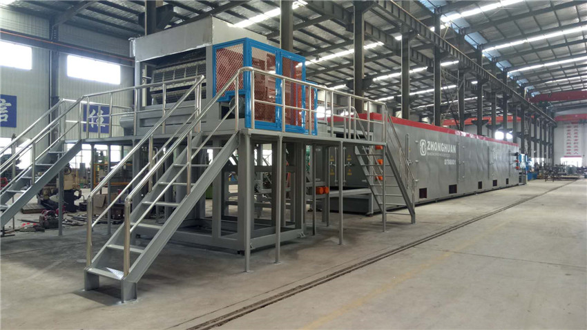 Waste Paper Rotary Egg Tray Machine Line 7200 pcs/hr