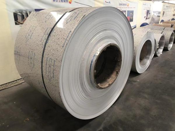 3000 Series Marble pattern color coated aluminum coil for decorations and door