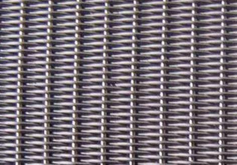 SS304 SS316 Dutch Weave Wire Mesh, 30mesh×132mesh 0.4mm×0.2mm Wire Diameter