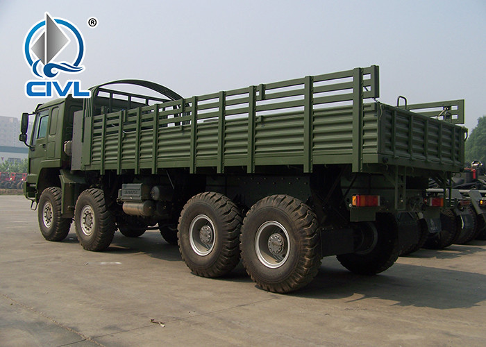 SINOTRUK HOWO 8x8 All Wheel Cargo Truck 371HP heavy duty box truck EUROII/III LHD RHD