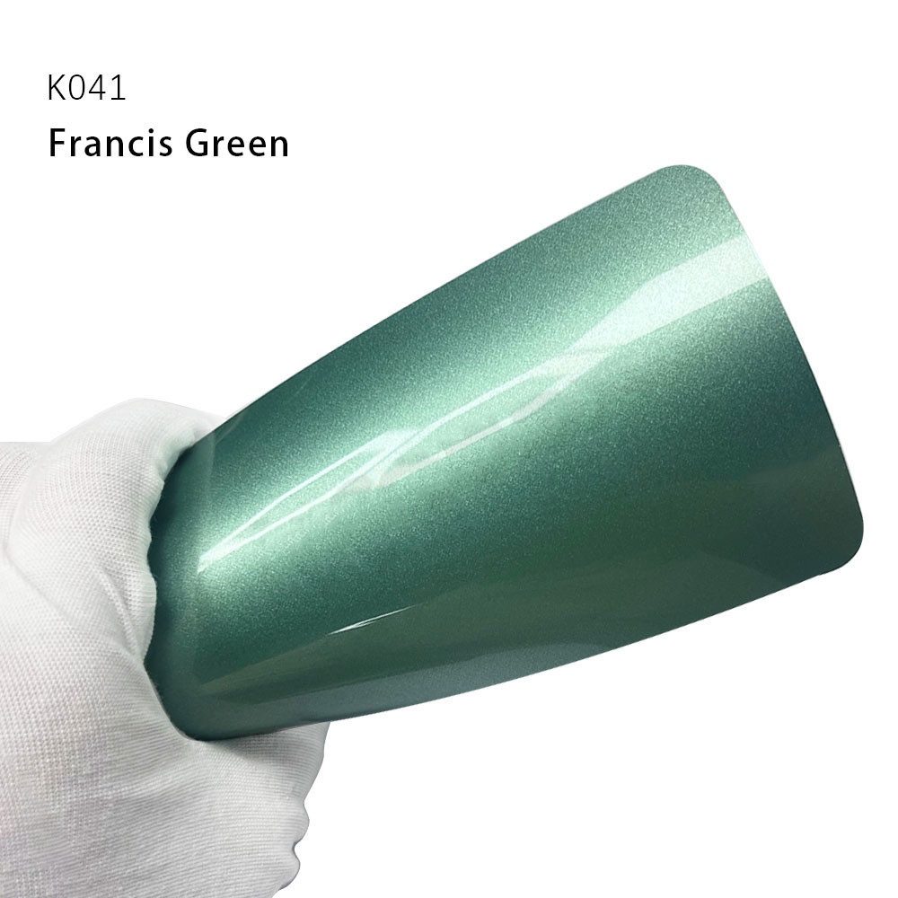 K041 TPU Car Paint Protection Wrap 8.0Mil With Francis Green Color Ppf Color Wrap