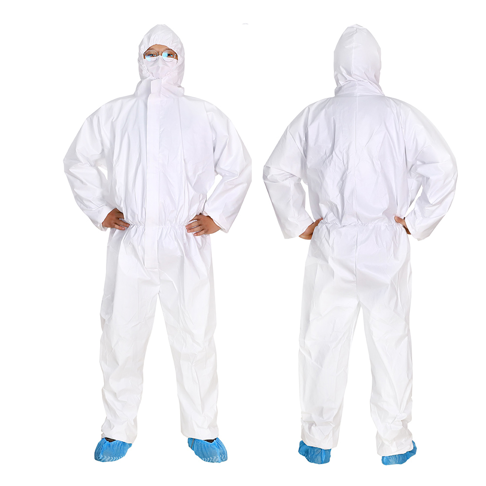 Mechanic PP PE Microporous Disposable Spray Coveralls One Piece