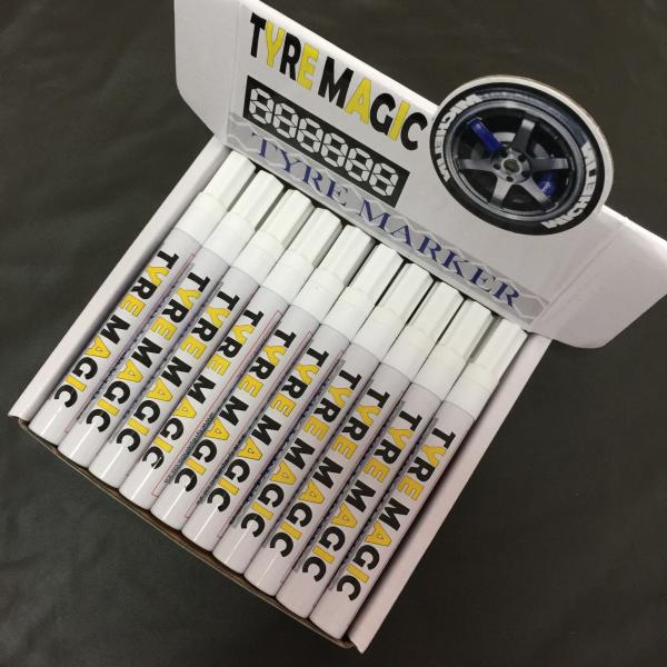 Car Moto Auto Permanent Tyre Tread Rubber Marker Paint Pen Waterproof