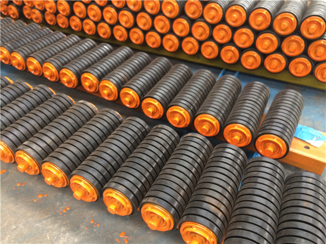 Electrostatic Painting Impact Idler Roller Q345B Motorized Drive Roller