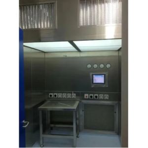  Customized Capacity Dispensing Booth Featuring H13 F6 G3 Filtration Step And F8.H13 Filters Manufactures