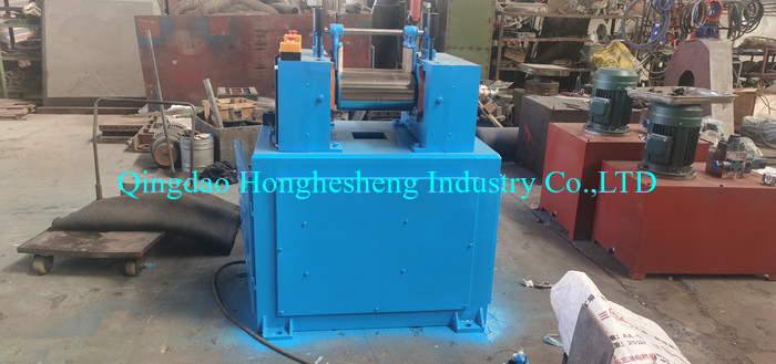 Small Two Roll Open Rubber Mixing Mill Laboratory Scale 1100*700*1200mm