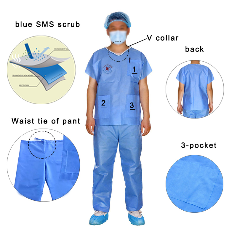 Low Linting Lightweight Isolation Gown