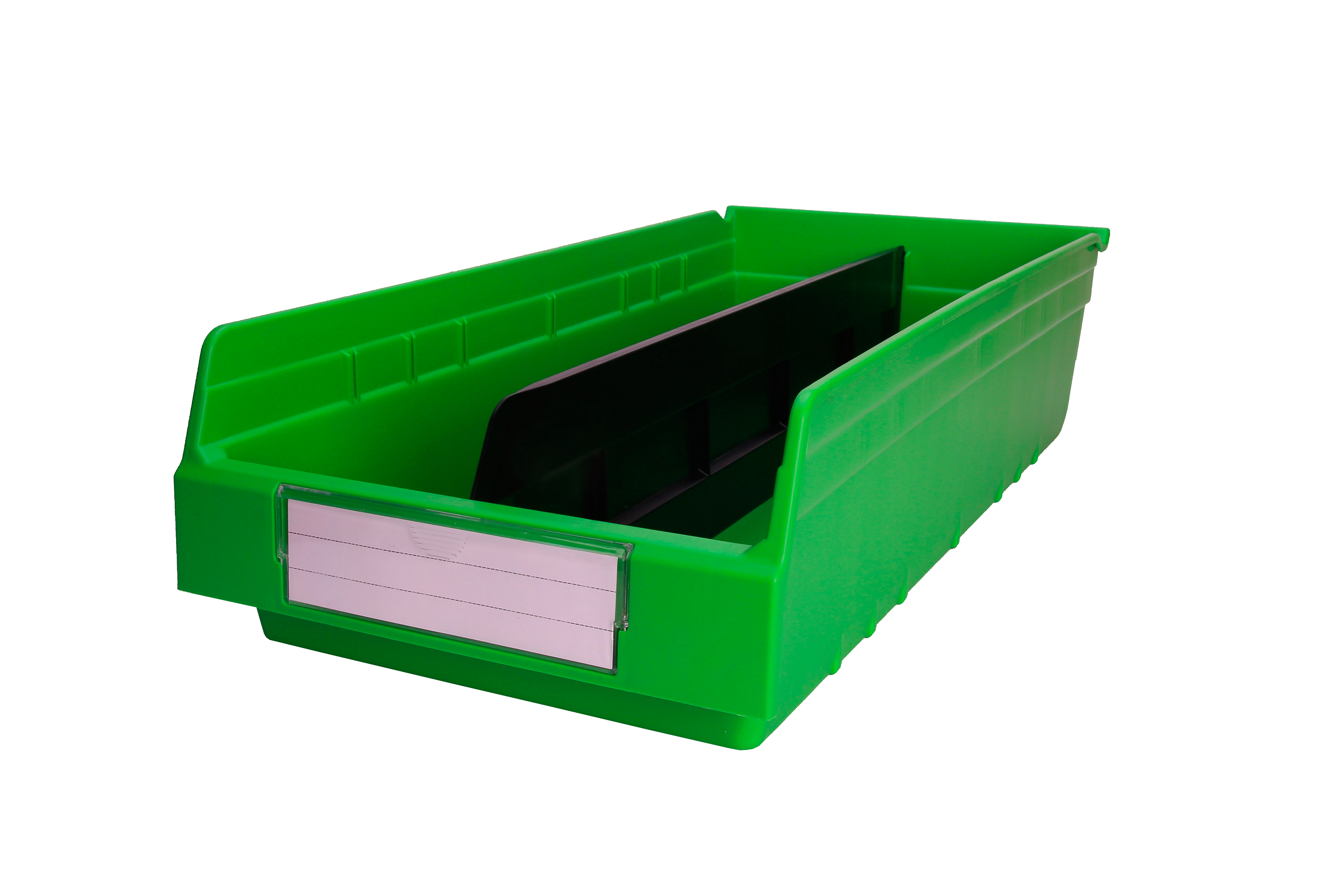 Customized Color Spare Industrial Parts Storage Shelf Bin with Semi-Open Front Design
