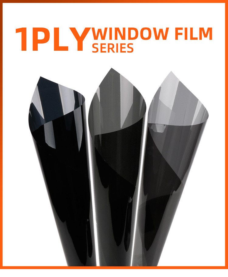 1PLY Evolve Series Carbon Window Film PET Nano Ceramic Film Insulation Car Window Film Heat Resistant 1PLY Model