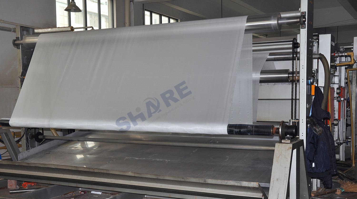 High Precision Ultrasonics Cut Clean Closed Sealed Edge Polyester Screen Filter Mesh Flat Pieces And Tubes