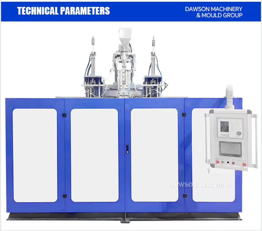 5L 10L HDPE Plastic Bottle Blow Moulding Machine Jerrycan Extrusion Blow Molding Machine
