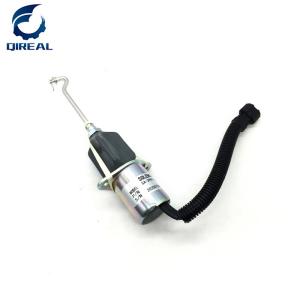  Excavator assembly 1752ES 24V stop solenoid valve SA-4014-24 flameout switch solenoid valve Manufactures