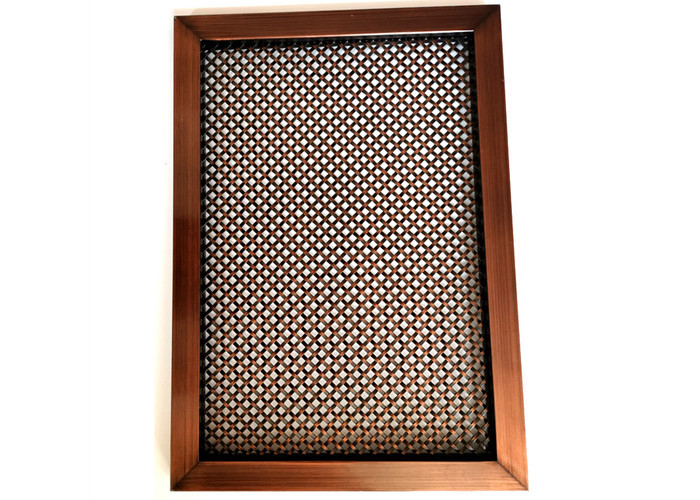 Surface Finished Services Architectural Woven Wire Mesh With Pattern Design
